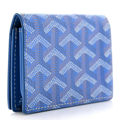 Goyard Goyardine Business Card Holder Sky Blue 3 of 8