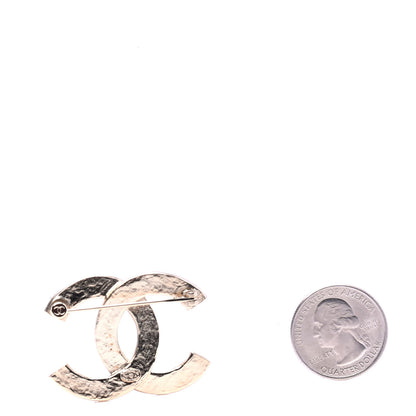 Chanel CC Logo Brooch Gold 2 of 5