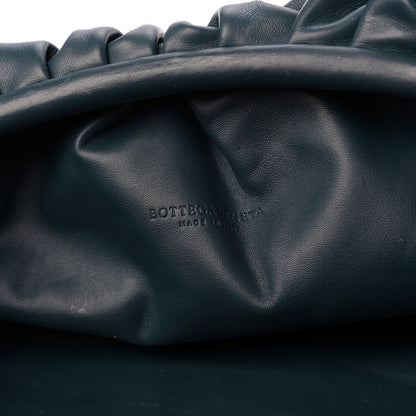 Bottega Veneta Smooth Butter Calf The Pouch Oversized Clutch Deep Blue 5 of 9