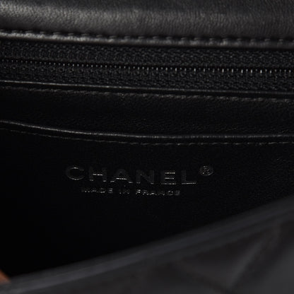 Chanel Lambskin Quilted Mini Rectangular Flap Black 6 of 8