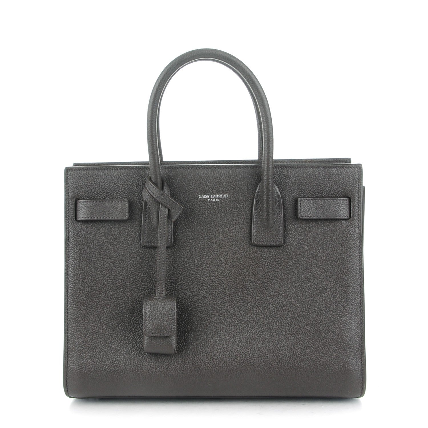 Saint Laurent Grained Calfskin Baby Sac De Jour Anthracite 1 of 7