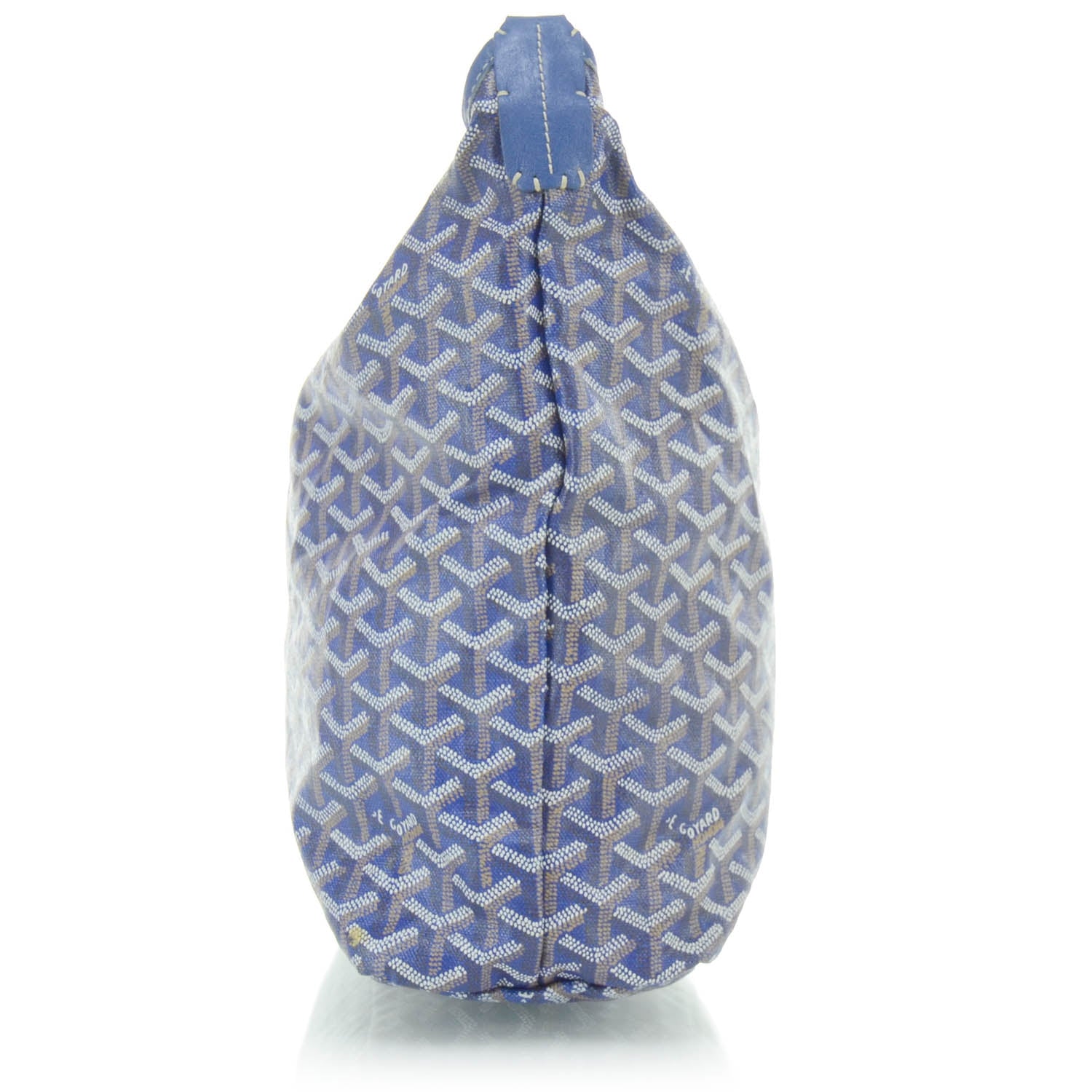 Goyard Goyardine Fidji Zip Hobo Blue 6 of 10