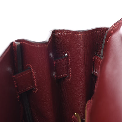 Hermes Box Kelly Retourne 32 Rouge H 26 of 40