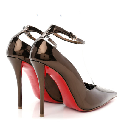 Christian Louboutin Specchio Miss Z Erozee 100 Pumps  39 Bronze 5 of 9