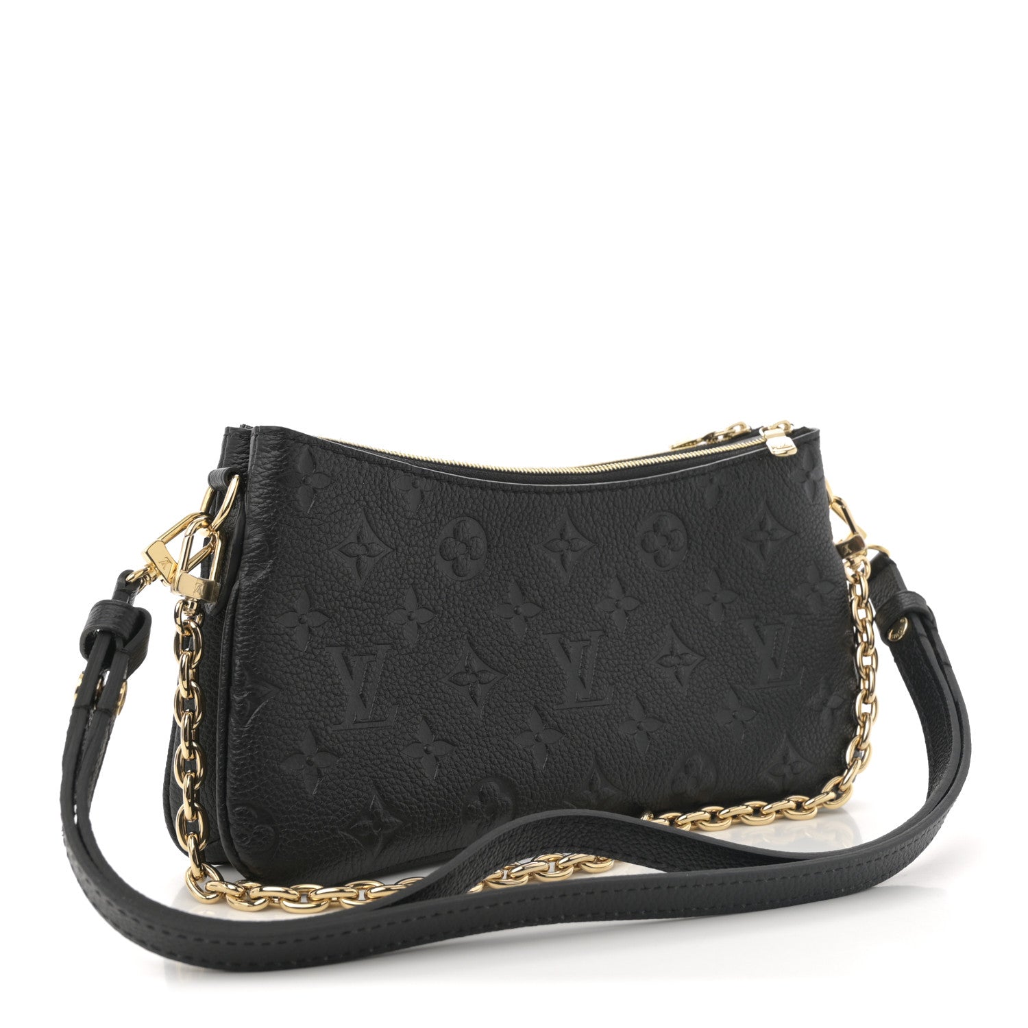 Louis Vuitton Empreinte Monogram Liv Pochette Black 5 of 23
