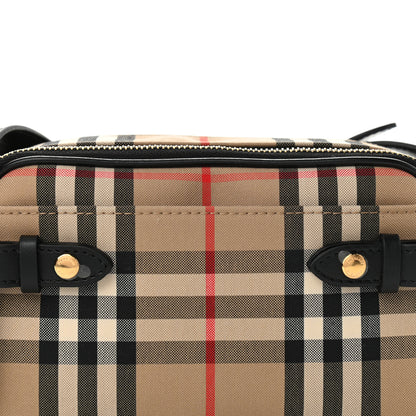 Burberry Calfskin Vintage Check Micro Camera Bag Archive Beige 9 of 11