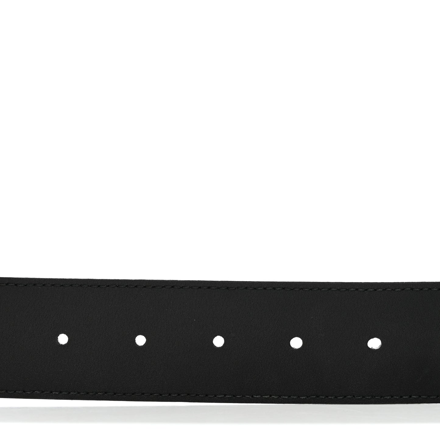 Moon Calfskin Double G 40mm Belt 85 34 Black