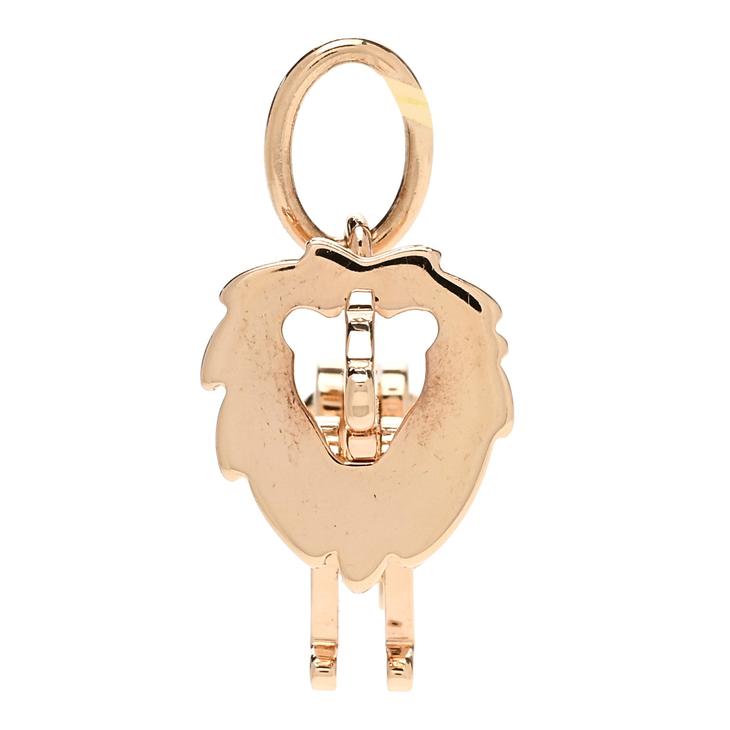 Tiffany 18K Rose Gold Save The Wild Lion Charm 4 of 6