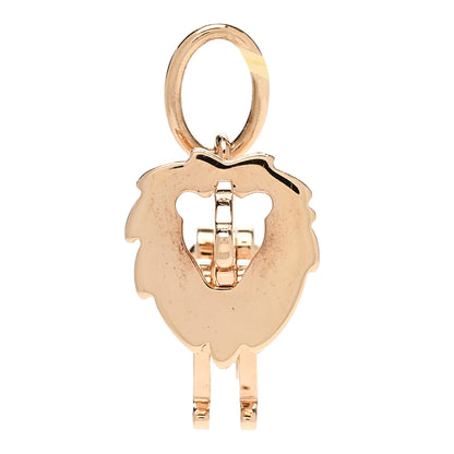 Tiffany 18K Rose Gold Save The Wild Lion Charm 4 of 6