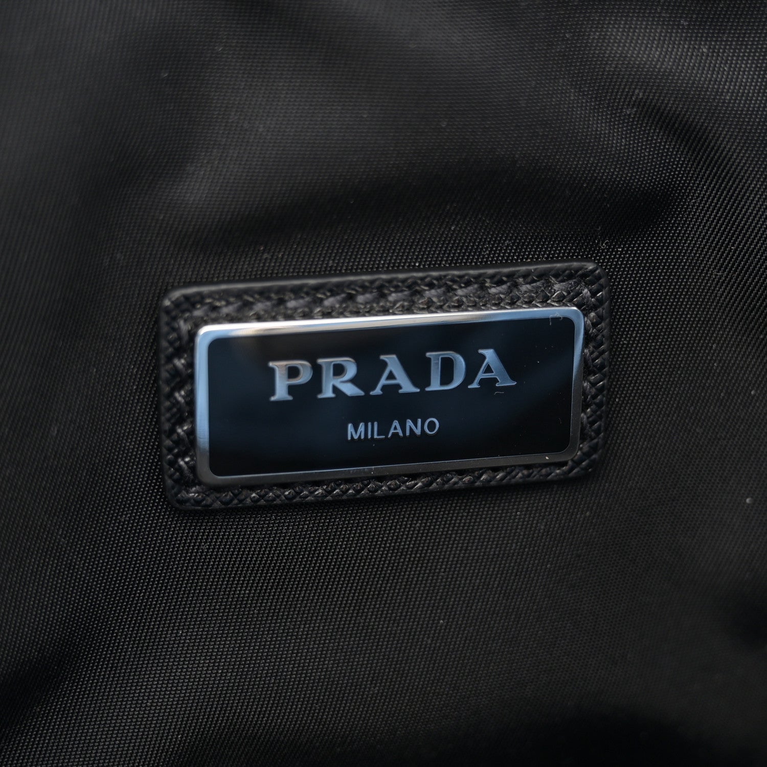Prada Tessuto Nylon Small Double Buckle Crossbody Pervinca 6 of 11