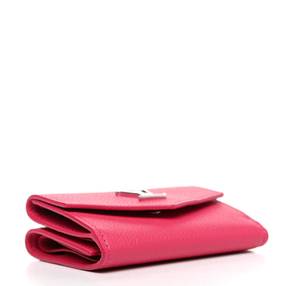 Louis Vuitton Calfskin Lockmini Wallet Hot Pink 4 of 7