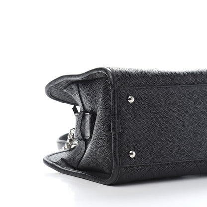 Chanel Caviar Stitched Shopping Tote Black 8 of 10