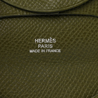 Hermes Epsom Bastia Coin Purse Vert Olive 5 of 5