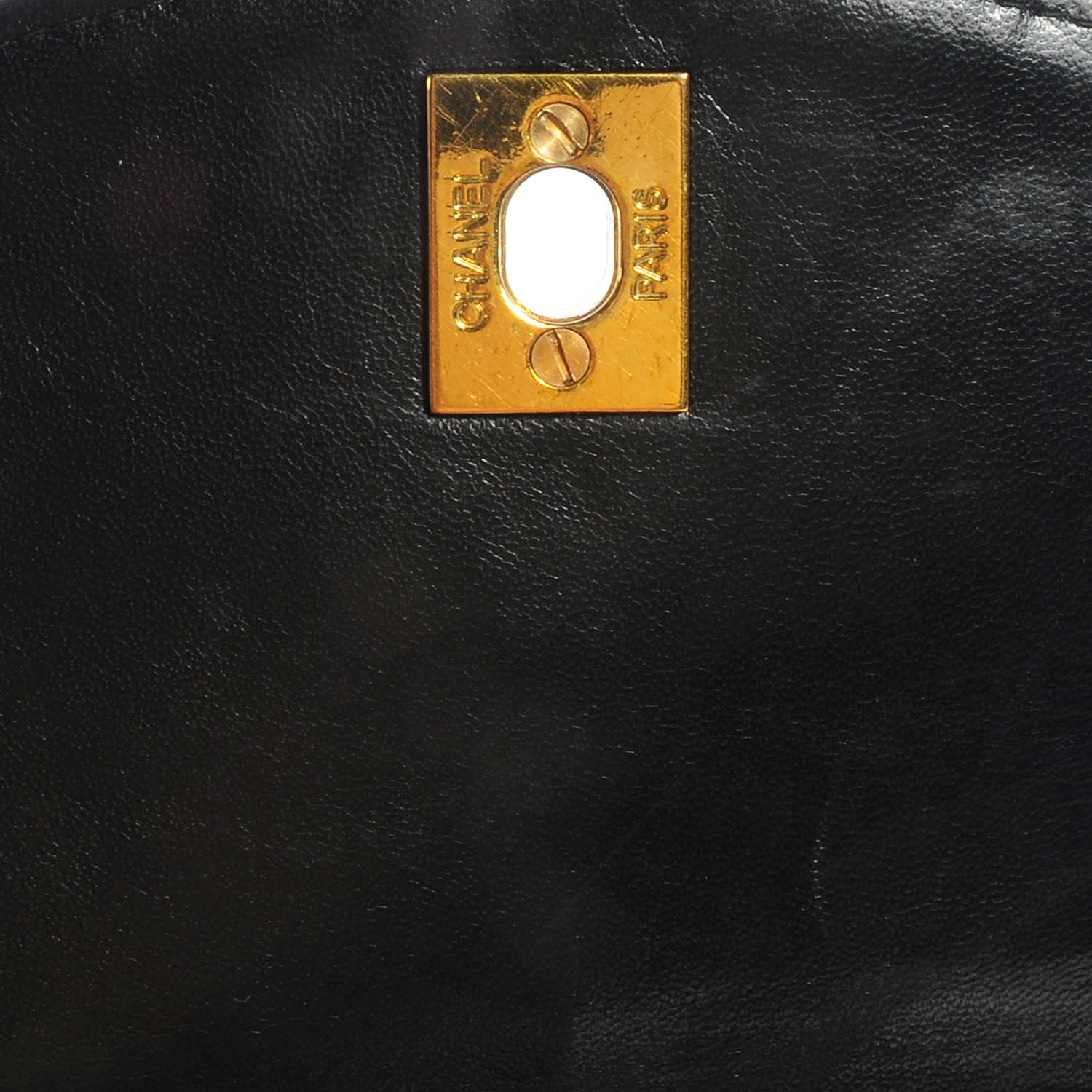 Chanel Lambskin Quilted Backpack Black 6 of 9