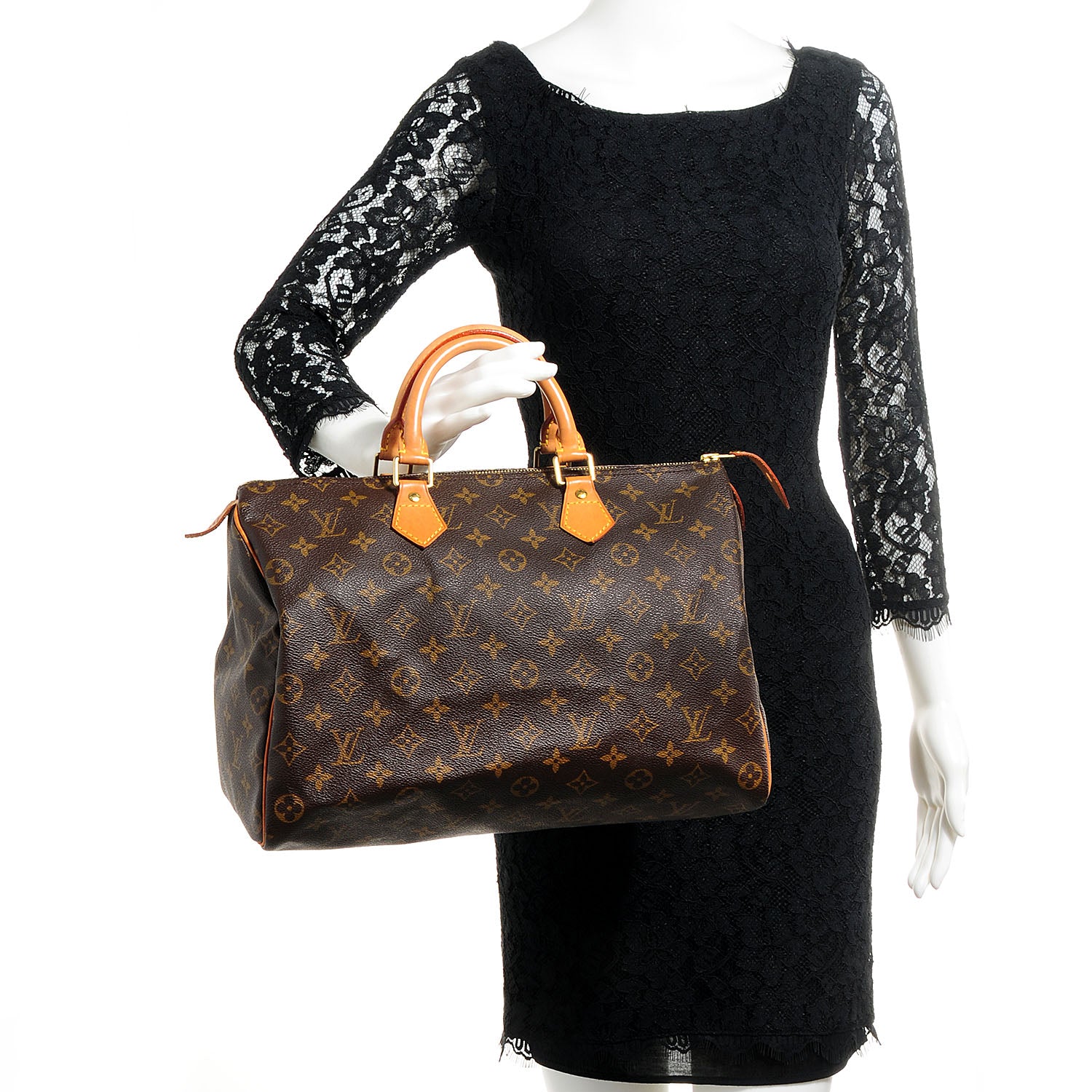Louis Vuitton Monogram Speedy 35 2 of 7