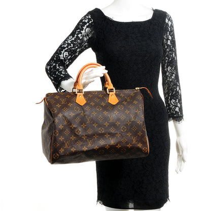 Louis Vuitton Monogram Speedy 35 2 of 7