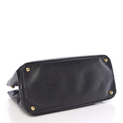 Prada Saffiano Lux Large Tote Black 4 of 19