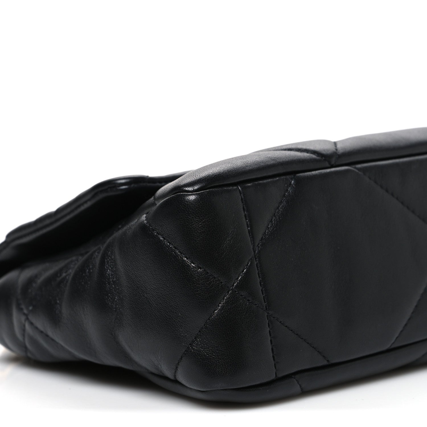 Chanel Lambskin Quilted Medium Chanel 19 Flap Black 9 of 11