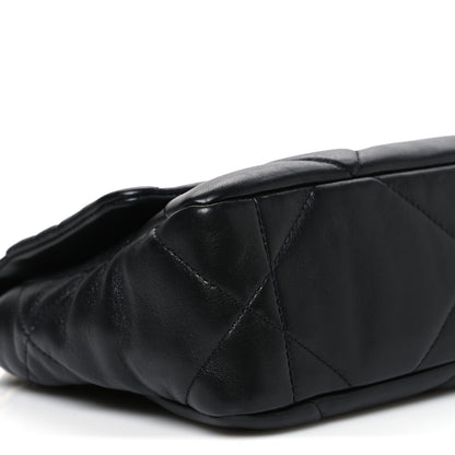Chanel Lambskin Quilted Medium Chanel 19 Flap Black 9 of 11