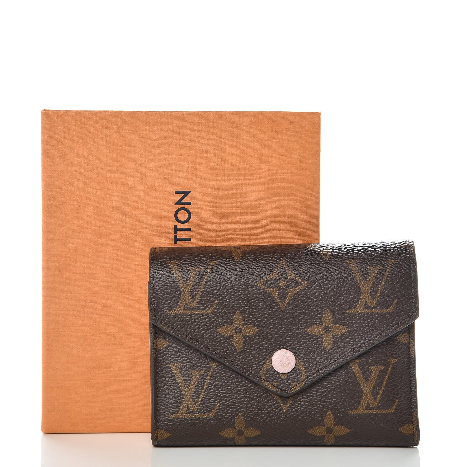 Louis Vuitton Monogram Victorine Wallet Rose Ballerine 9 of 9