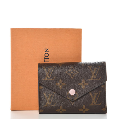Louis Vuitton Monogram Victorine Wallet Rose Ballerine 9 of 9
