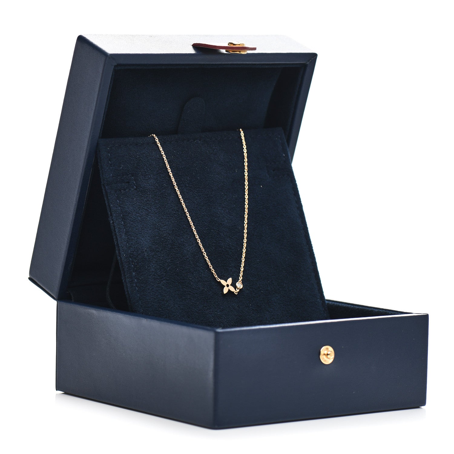 Louis Vuitton 18K Pink Gold Diamond Idylle Blossom Pendant Necklace 5 of 5