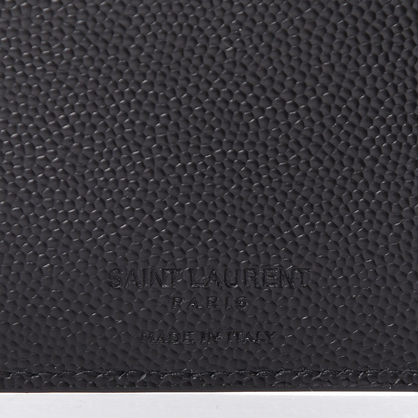 Grain De Poudre Paris East West Wallet Black