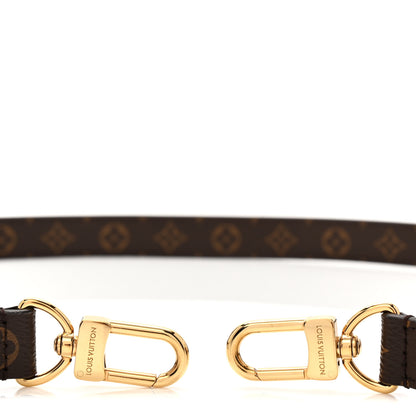 Louis Vuitton Monogram Bandouliere 20mm Adjustable Shoulder Strap 3 of 4