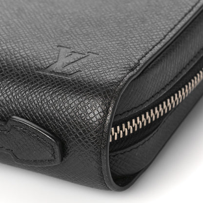 Louis Vuitton Taiga Zippy XL Wallet Black 8 of 8