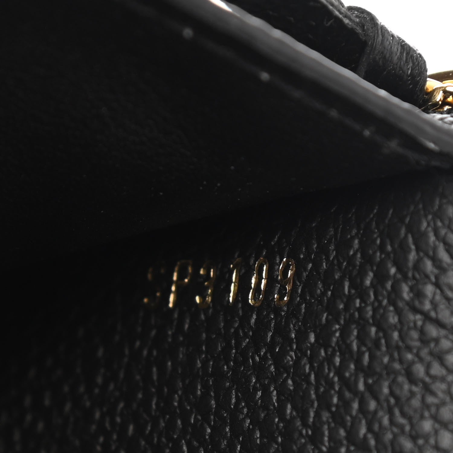 Louis Vuitton Empreinte Victorine Wallet Black 7 of 7