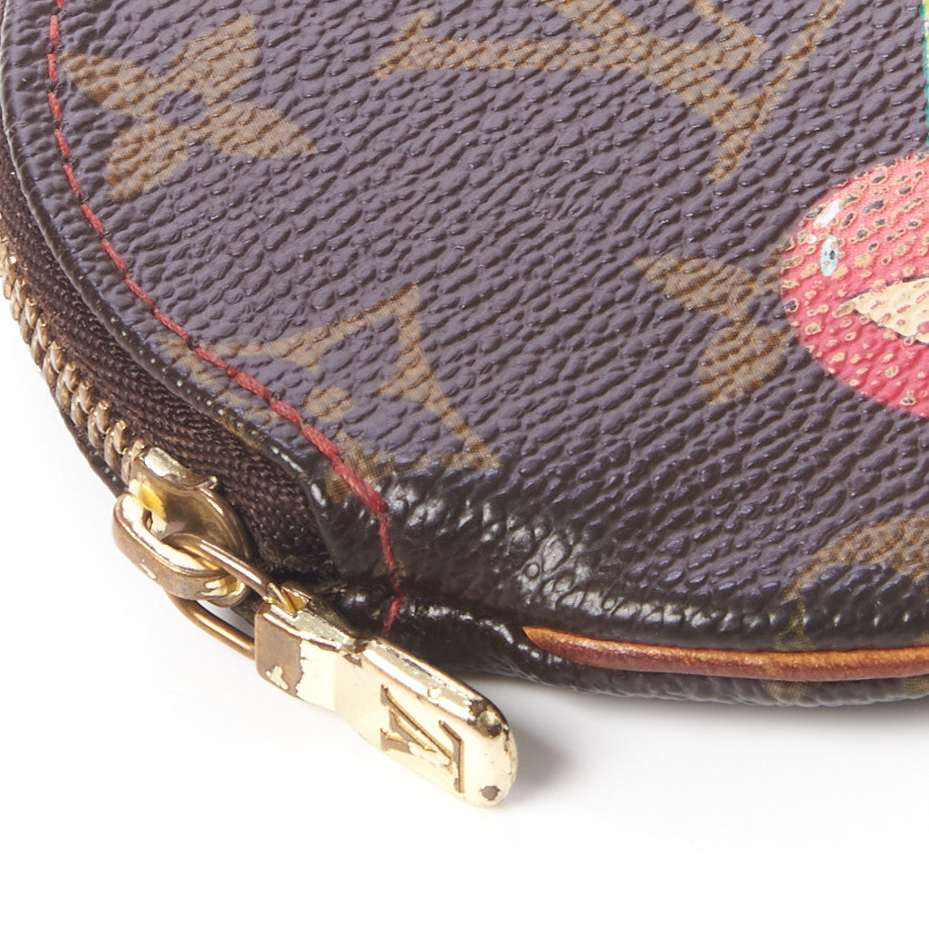 Louis Vuitton Monogram Cerises Round Coin Purse 6 of 8
