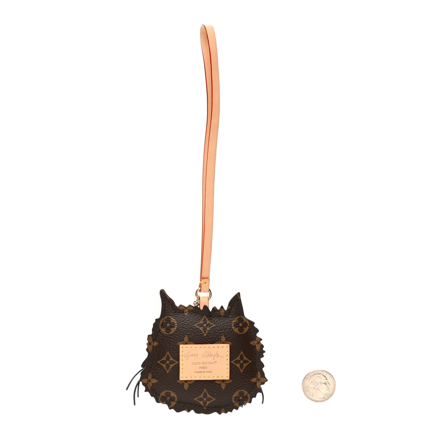 LV Cat Bag Charm Grey