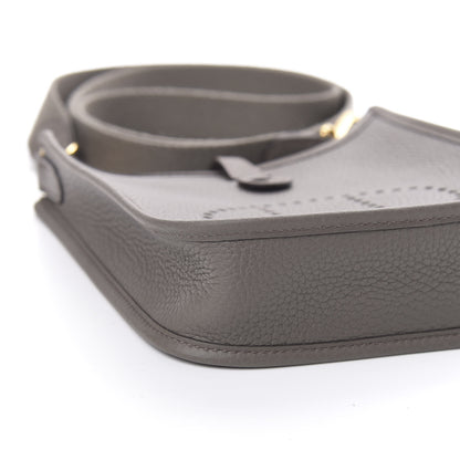 Hermes Taurillon Clemence Evelyne TPM Etain 8 of 11