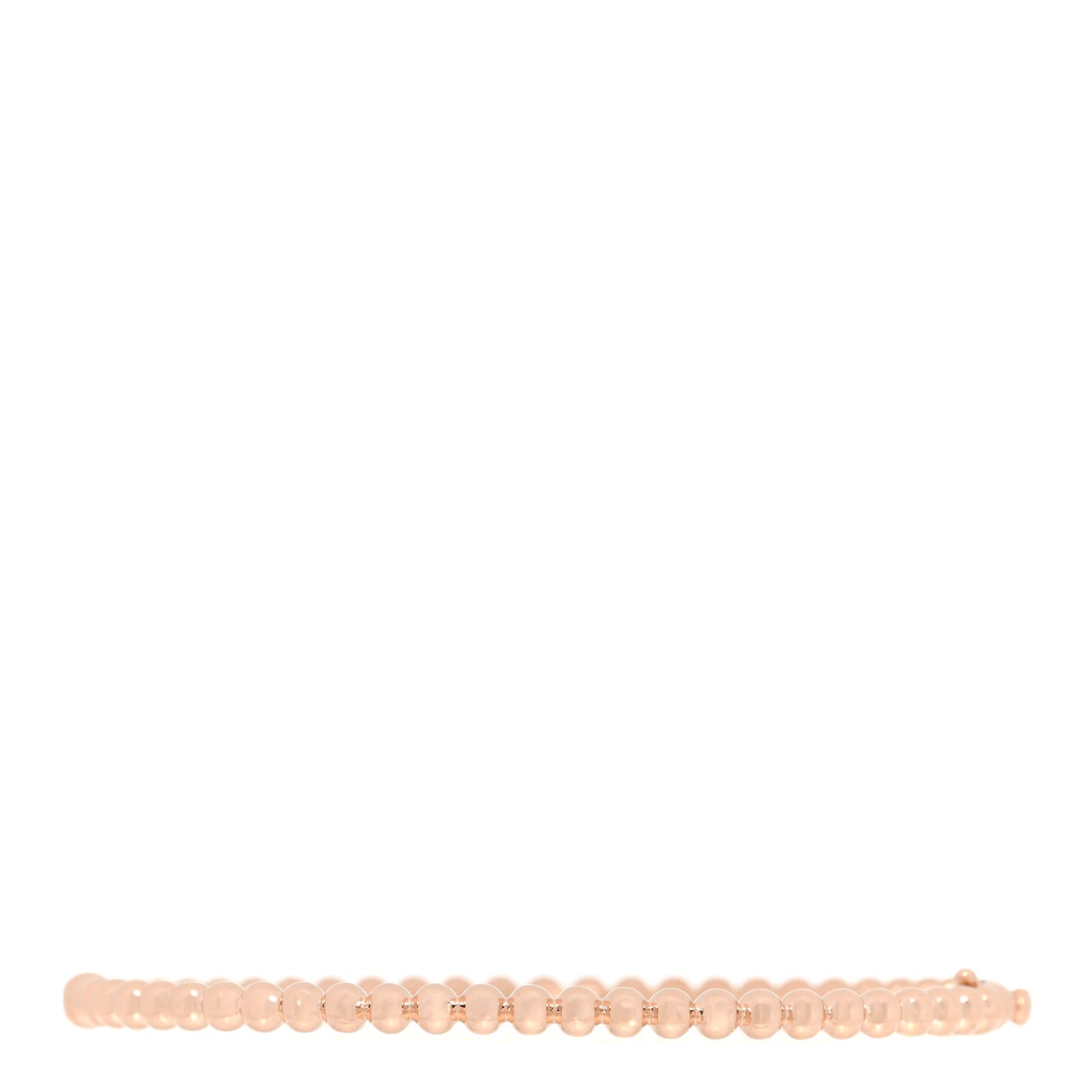 18K Rose Gold Perlee Pearls of Gold Bracelet M