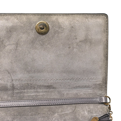 Christian Dior Calfskin J'Adior Wallet on Chain Pouch Grey 13 of 13