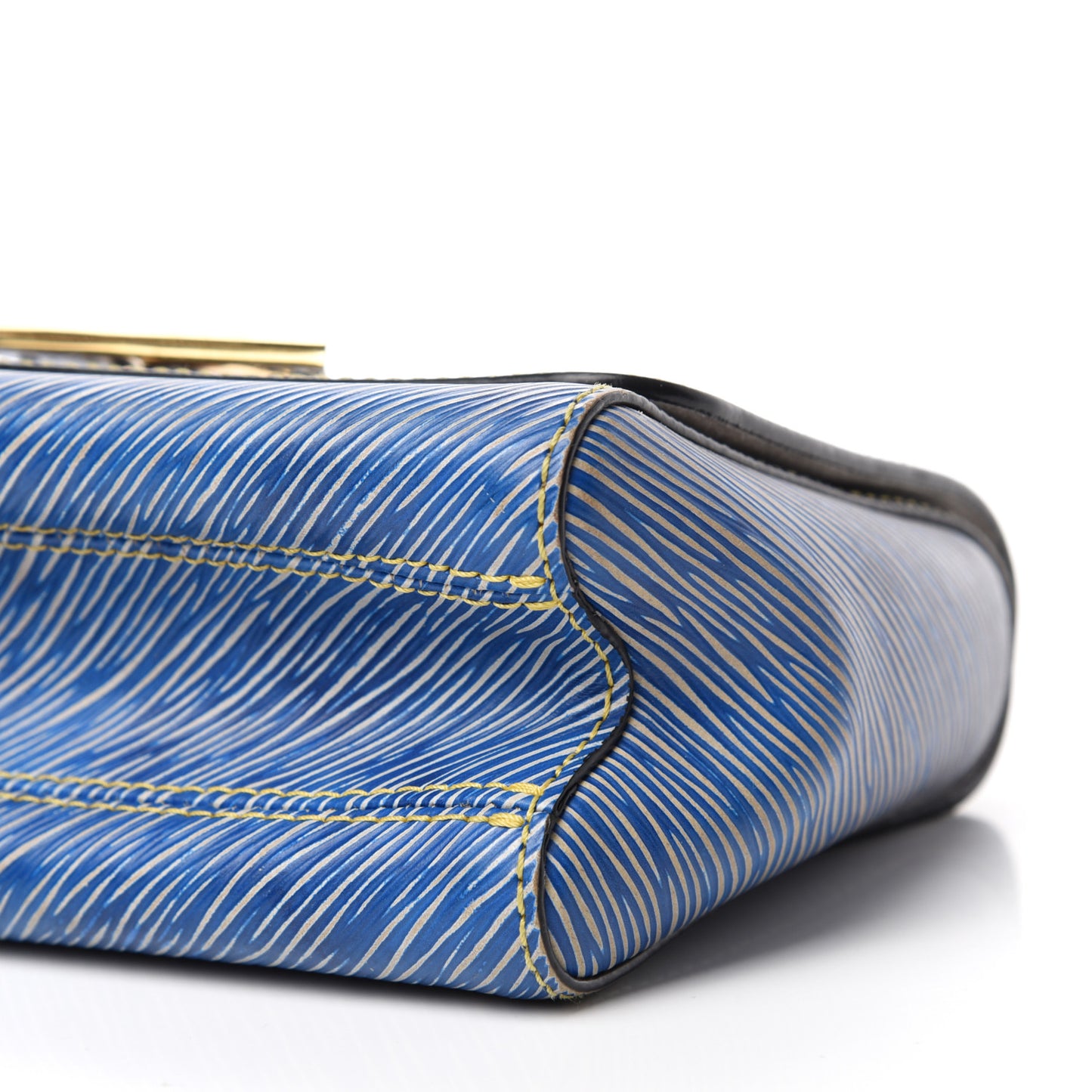 Epi Twist Shoulder Bag PM Denim Light