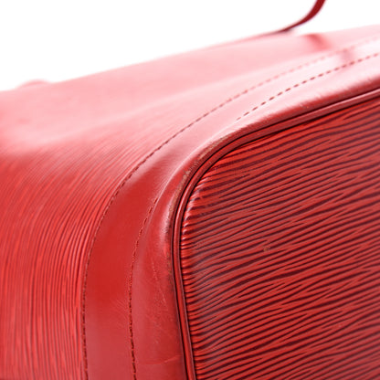 Louis Vuitton Epi Noe Castillan Red 7 of 13