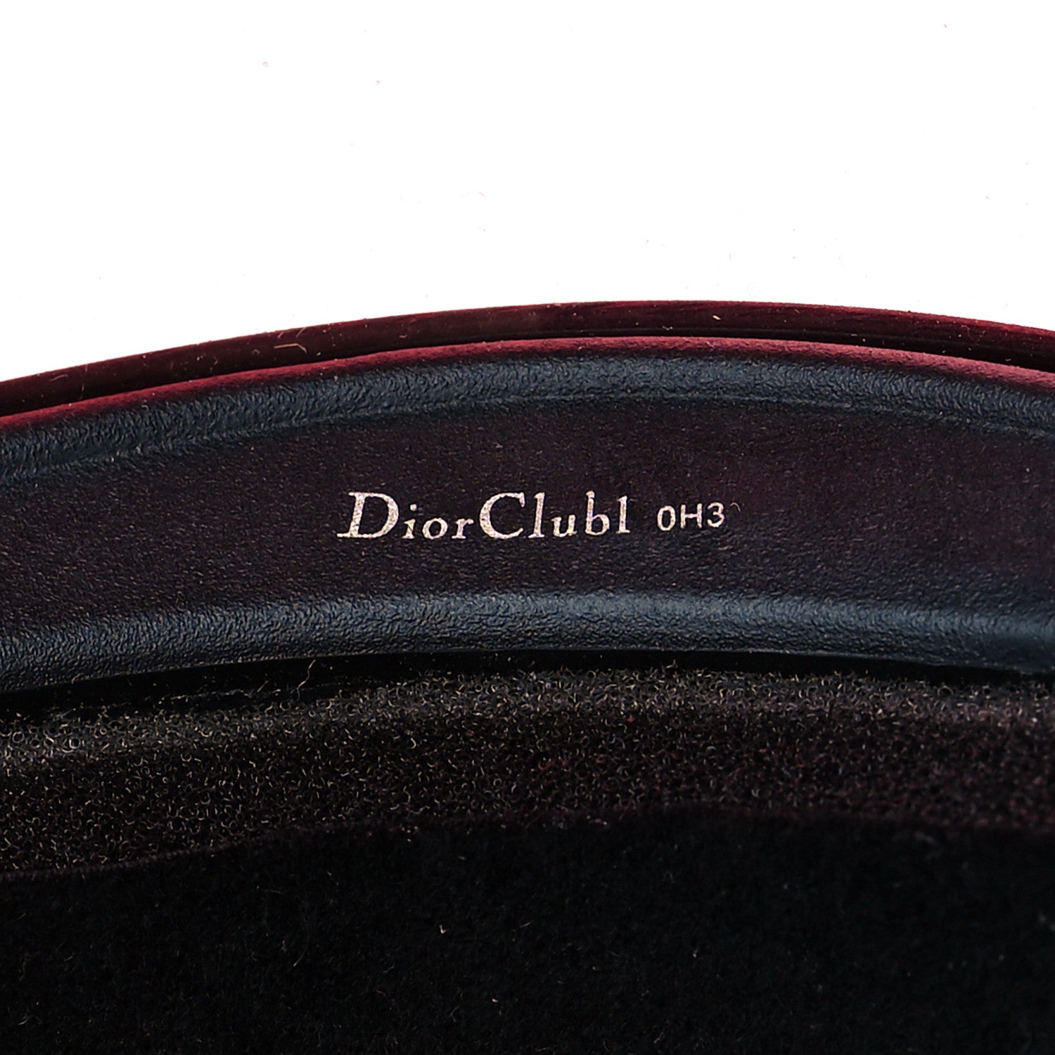 Christian Dior DiorClub1 Sun Visor Pink 7 of 7