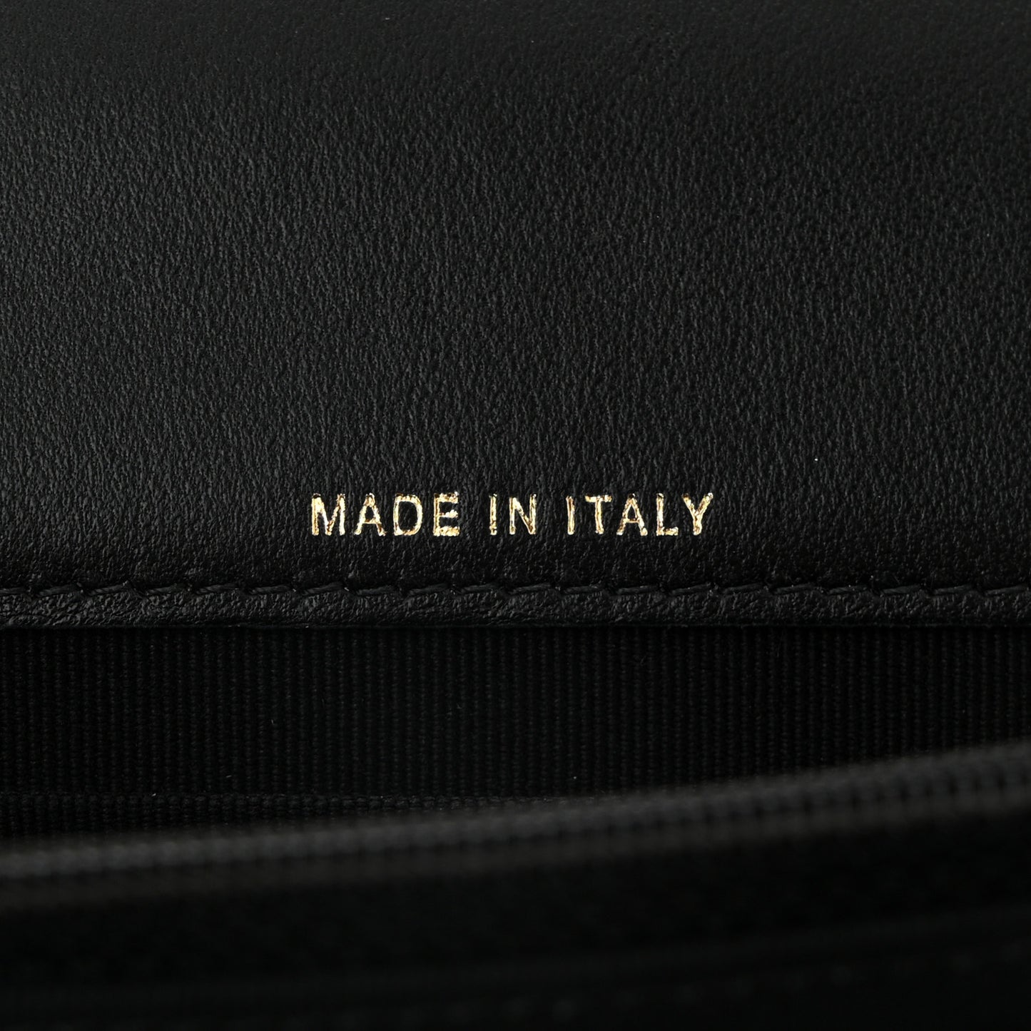 Lambskin Quilted Trendy CC Dual Handle Clutch With Chain  Black