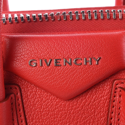 Givenchy Sugar Goatskin Mini Antigona Medium Red 7 of 10