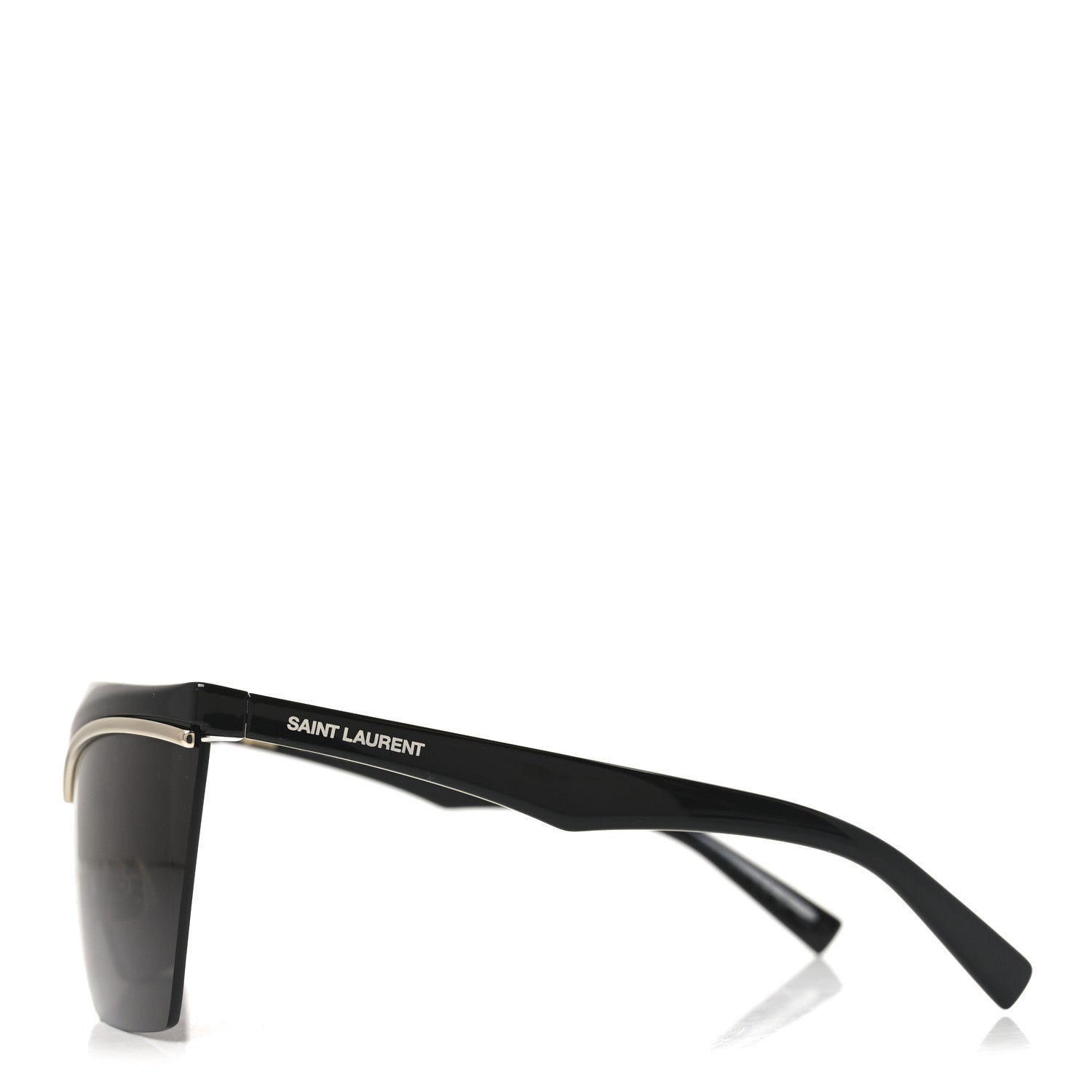 Saint Laurent SL 614 Mask Sunglasses Black 3 of 7