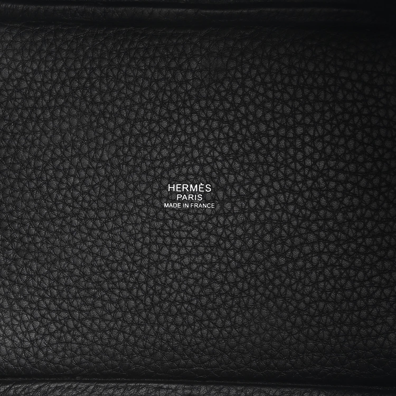 Hermes Taurillon Clemence Monochrome Picotin Lock 18 PM Black 6 of 9