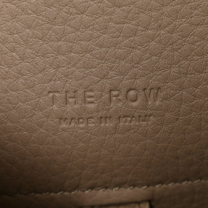 The Row Grained Calfskin Soft Margaux 10 Bag Dark Taupe 6 of 9