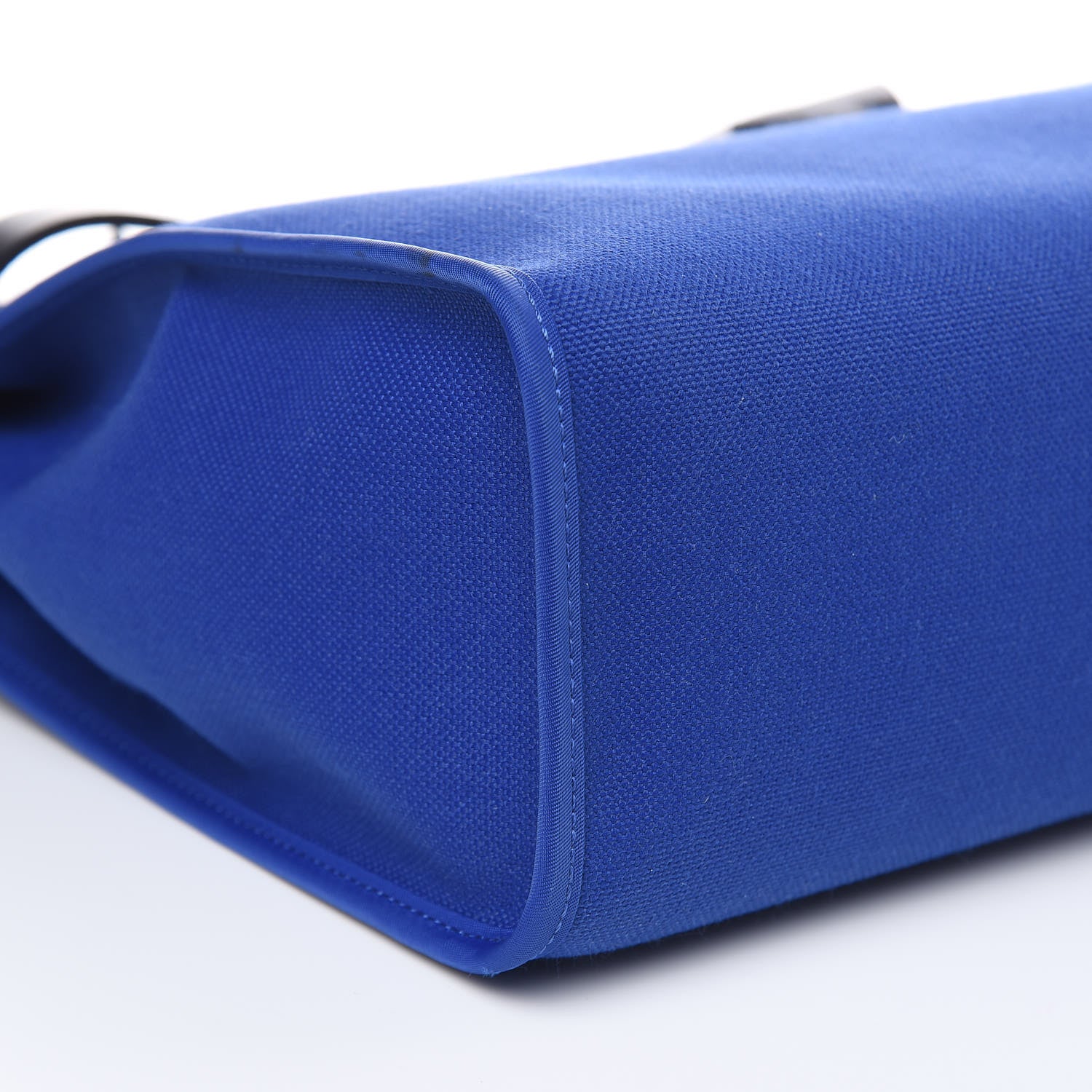 Hermes Toile Vache Hunter Herbag Zip 31 PM Bleu Electrique Bleu Indigo 10 of 11