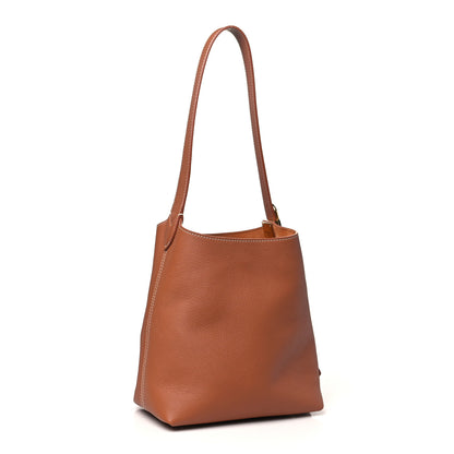 Louis Vuitton Grained Calfskin Low Key Hobo PM Cognac 3 of 10
