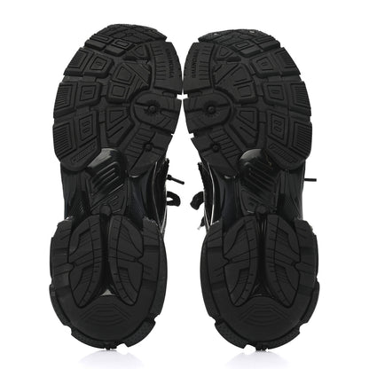 Balenciaga Mesh Rubber Monocolor Mens Runner Sneakers 41 Black 5 of 9