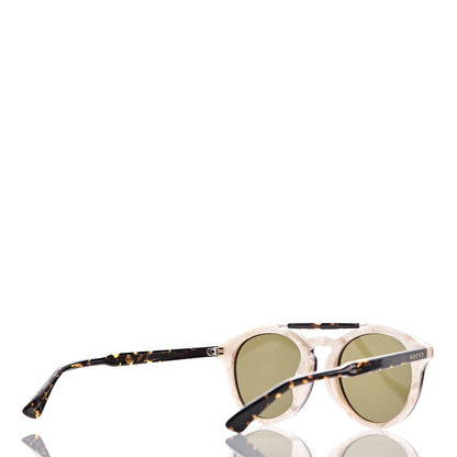 Gucci Round Avana Sunglasses GG0124SA Tortoise 4 of 7