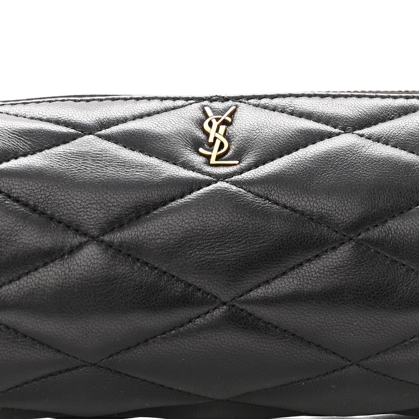 Lambskin Monogram Mini Sade Tube Bag Black
