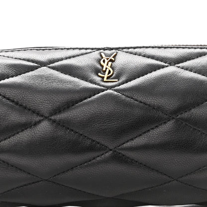 Saint Laurent Lambskin Monogram Mini Sade Tube Bag Black 8 of 10