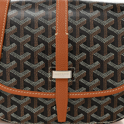 Goyard Goyardine Belvedere II PM Messenger Bag Black Gold 7 of 9